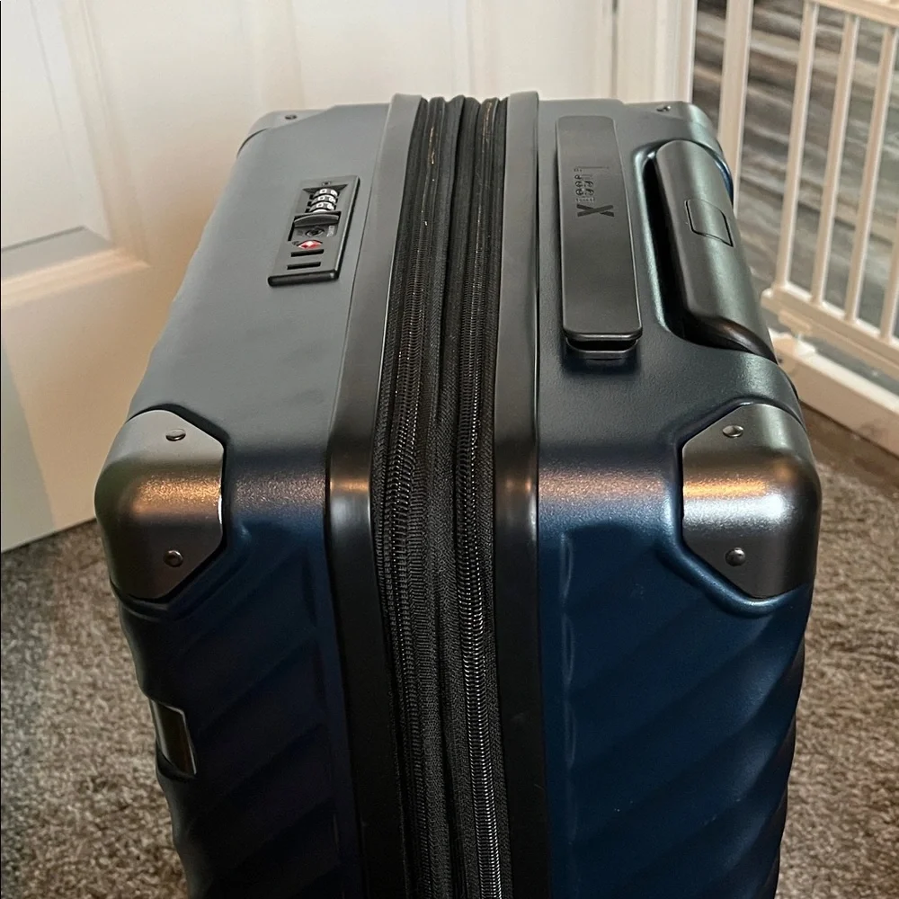 Blue Carry-On Suitcase